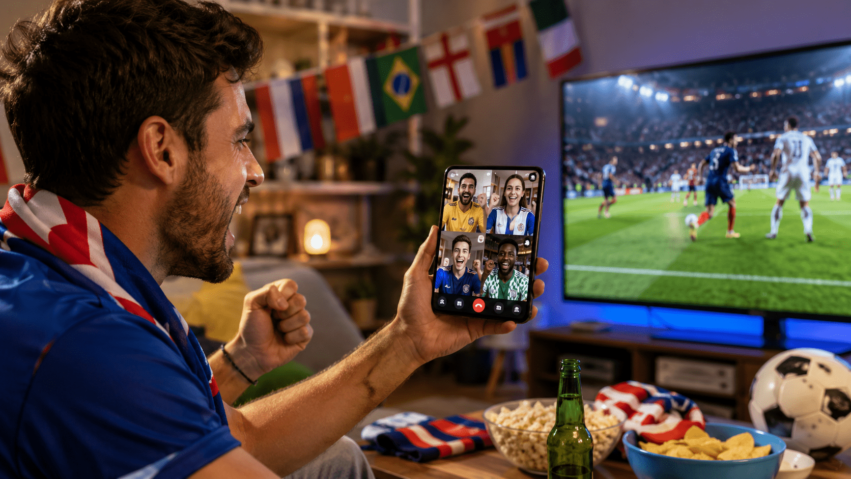 Use LivU to chat with soccer fans during the World Cup