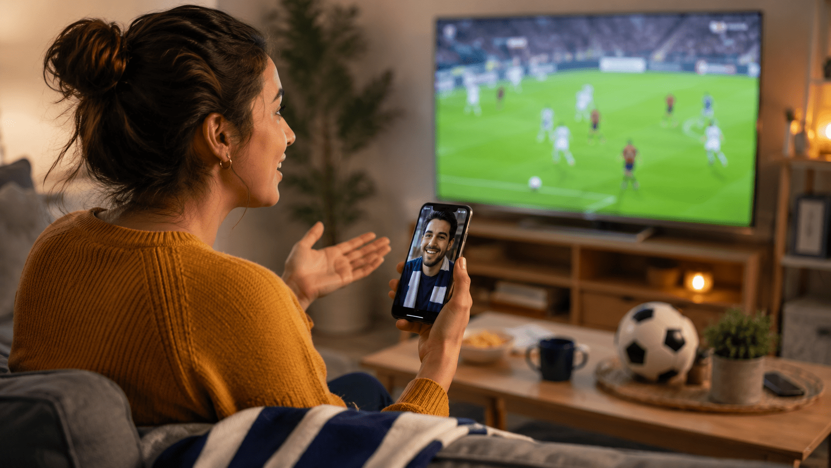 Ask soccer questions and connect with fans on LivU