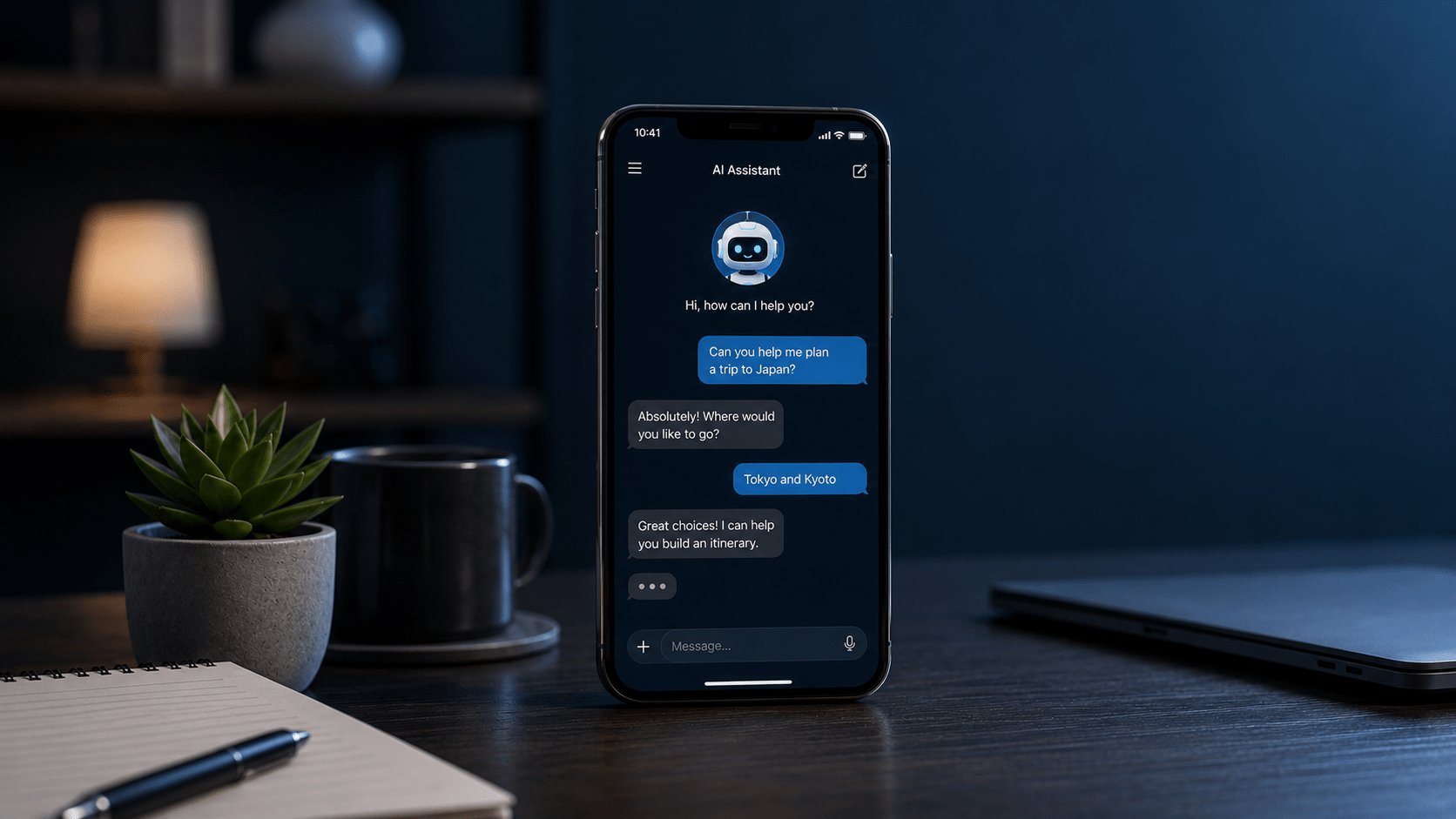 chatbot interface