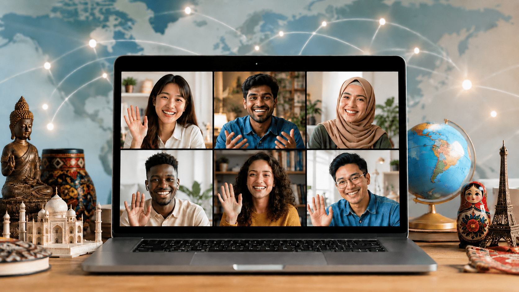global video chat across cultures