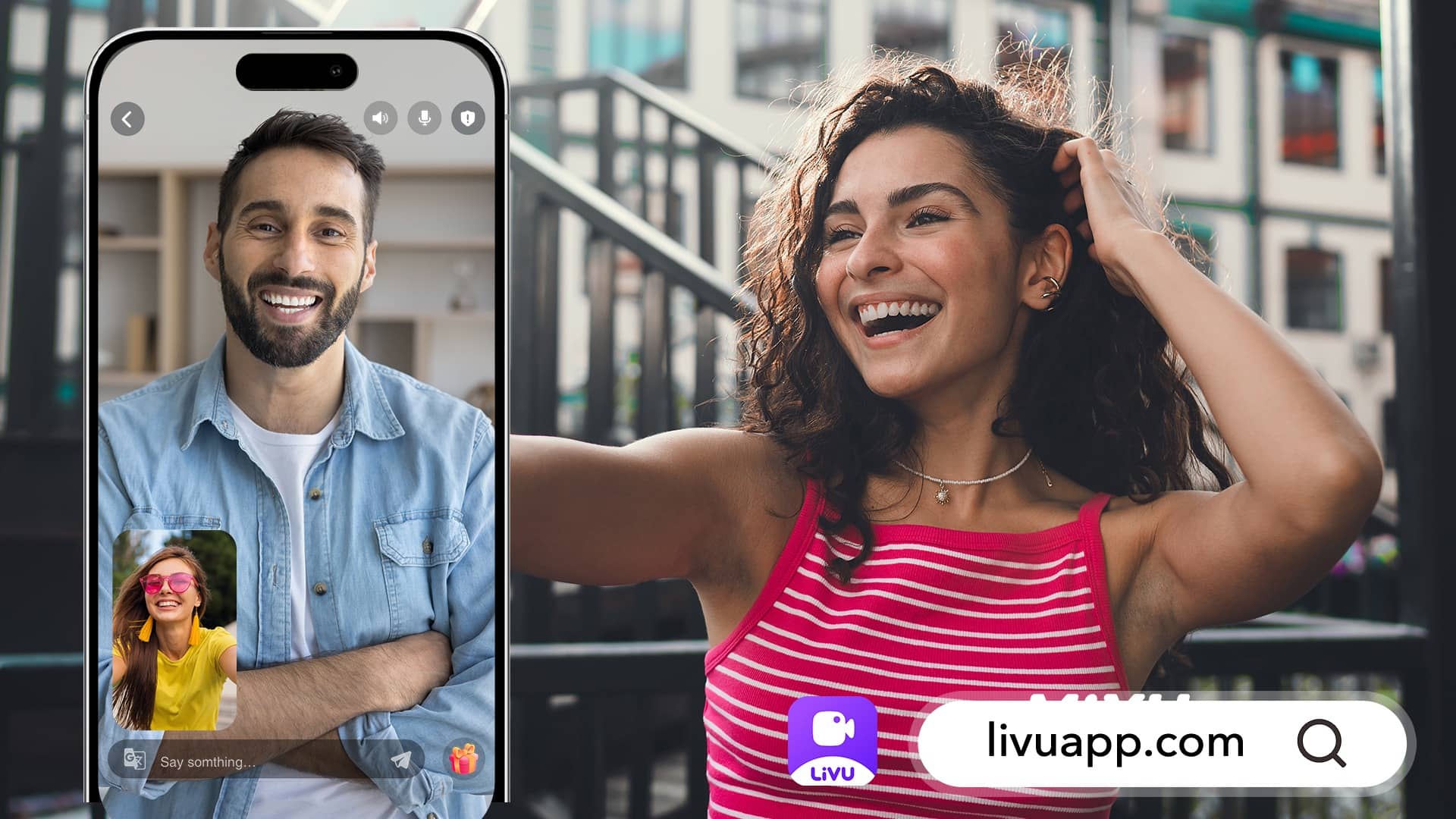 LivU video chat app