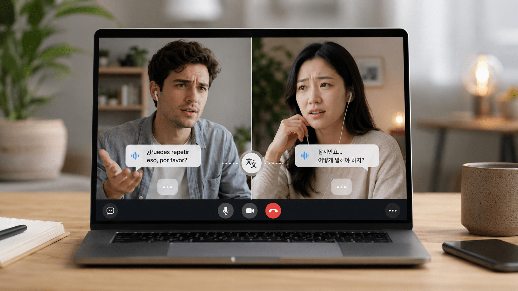 real-time translation chat